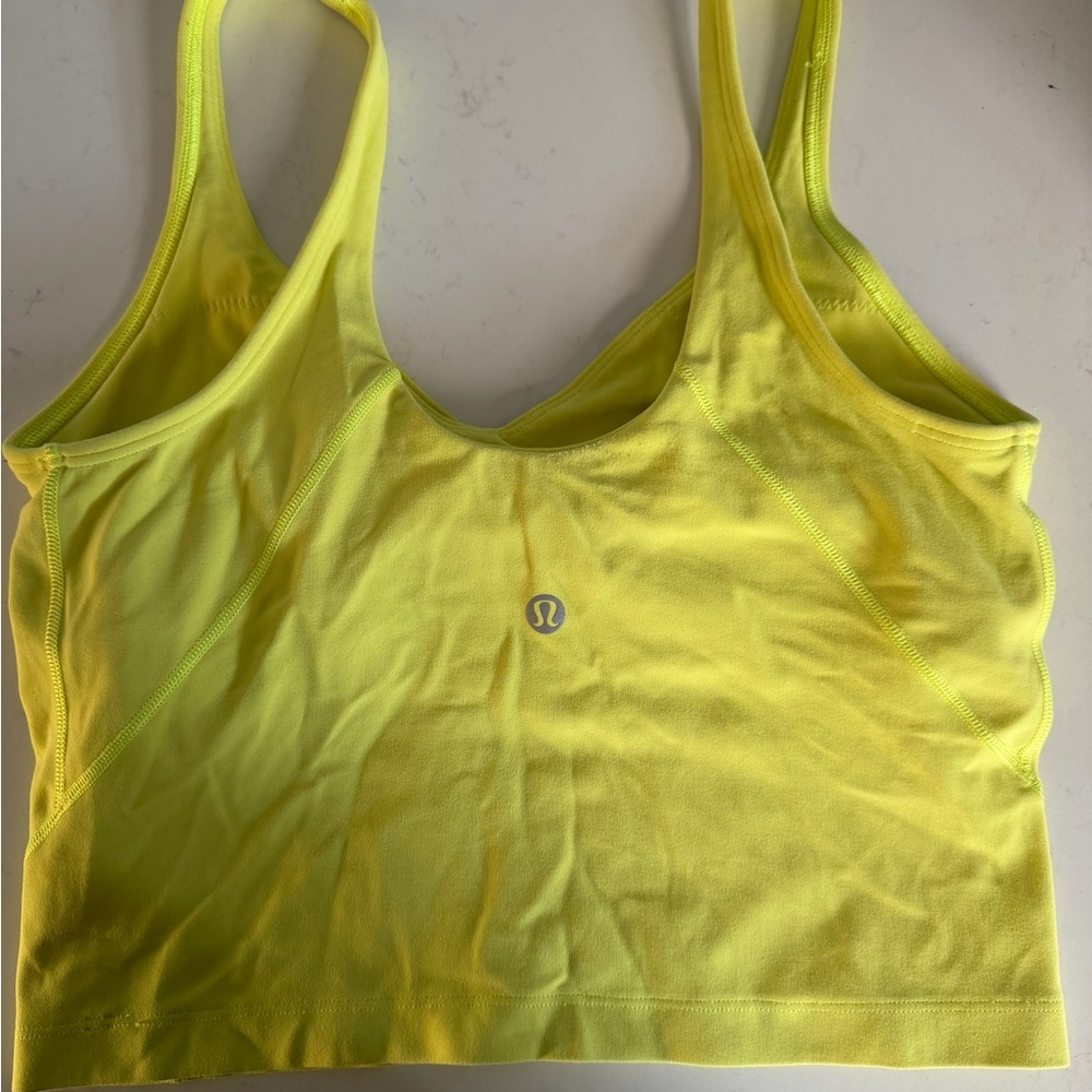 Lululemon Yellow Align Tank